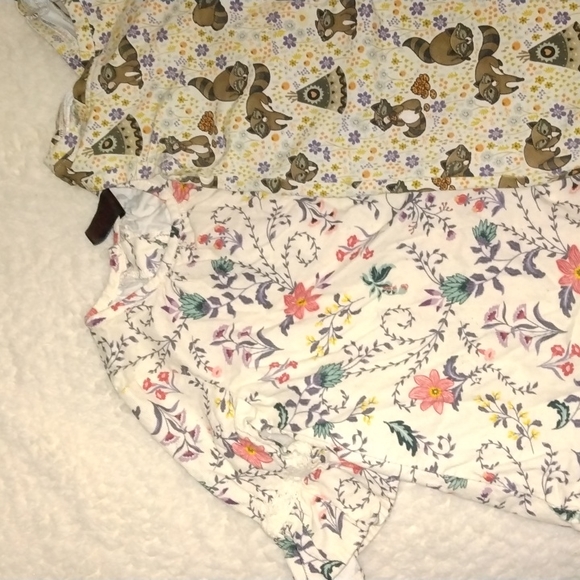 Gap dress flower pattern 3/4 sleeves size 3T and Disney dress nature pattern 3T - Picture 16 of 17